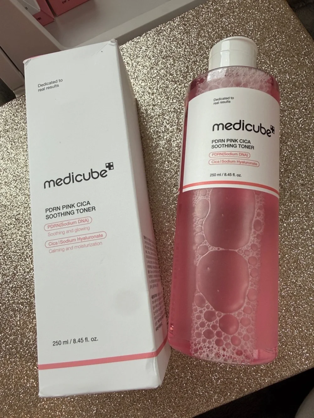 NIB 8.45oz Medicube PDRN Pink Cica Soothing Toner - Pink